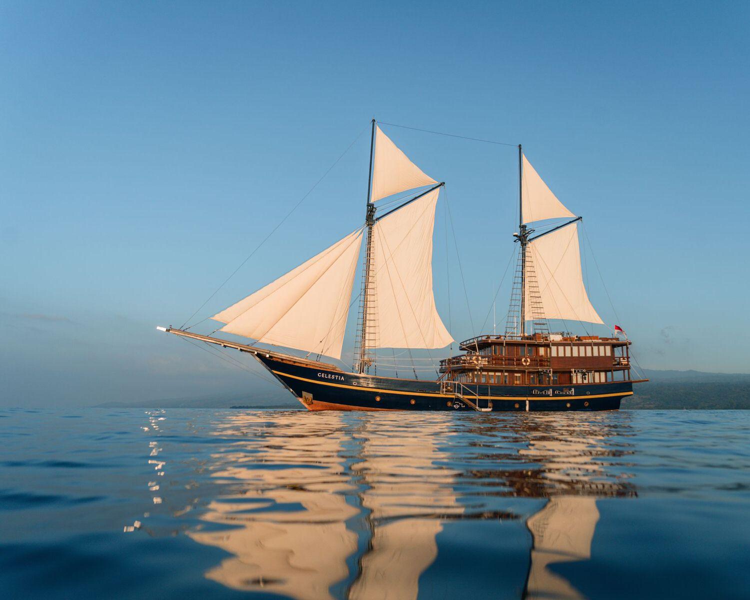 Celestia sailing vessel exterior